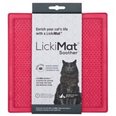 Lickimat Slow Feeder Mat Soother - Pink